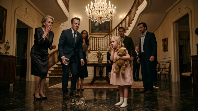 A Little Girl Whispered Three Words—Then the Mansion Fell Silent