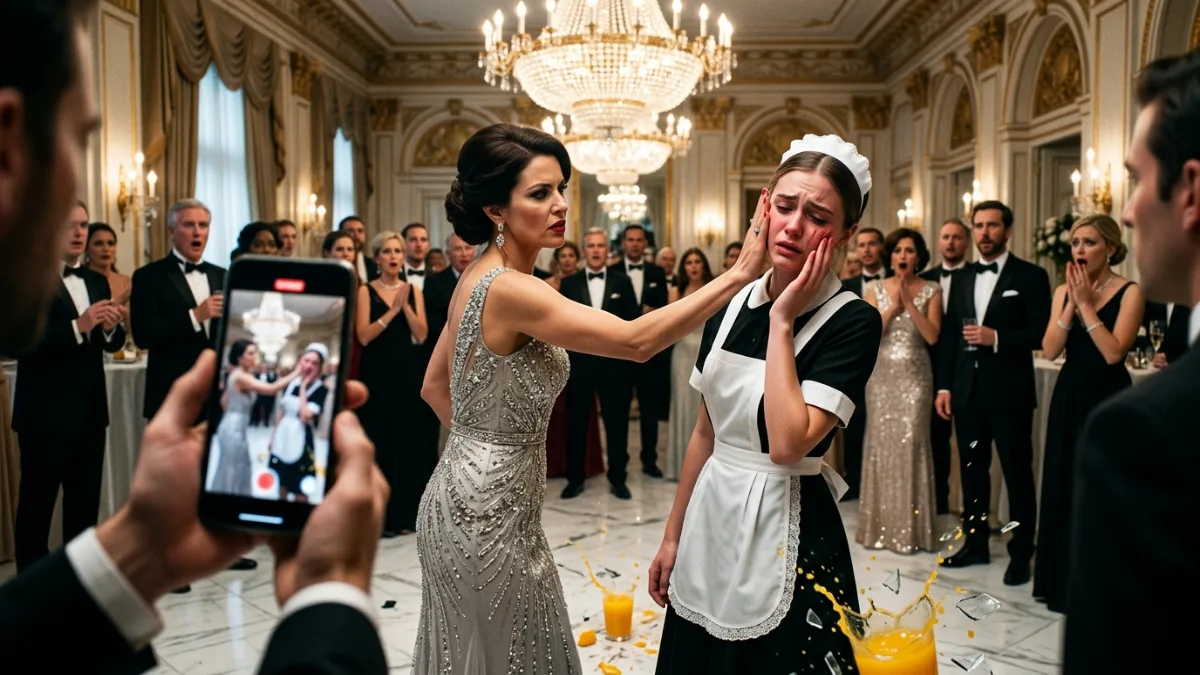 A Socialite Slapped Her Maid for Spilling Juice—Then One Video Changed Everything
