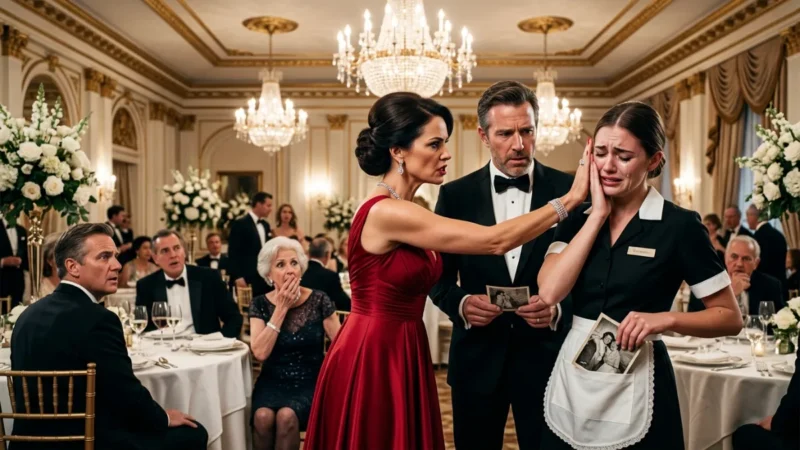 She Slapped a Waitress for Getting Too Close to Her Husband—Then an Old Photograph Changed Everything